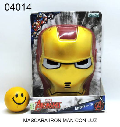 Imagen de MASCARA IRON MAN CON LUZ 3.24